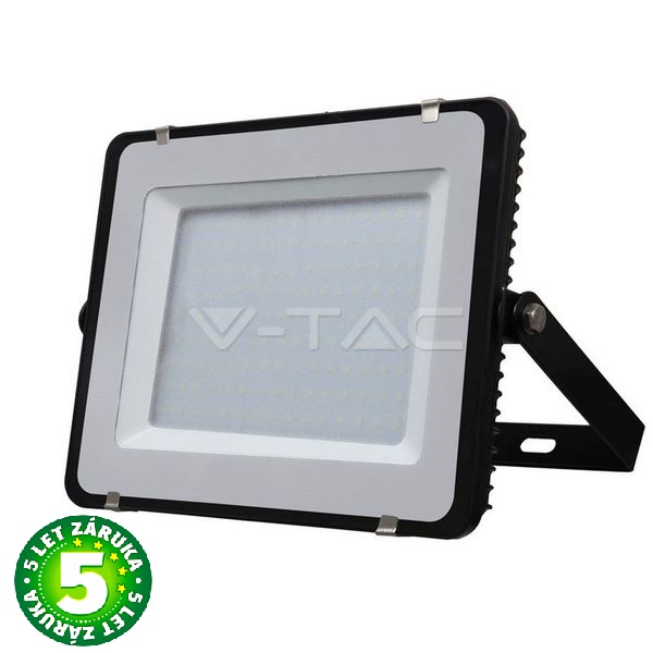 Prémiový ultratenký LED reflektor 150W 12000lm SAMSUNG čipy černý, denní