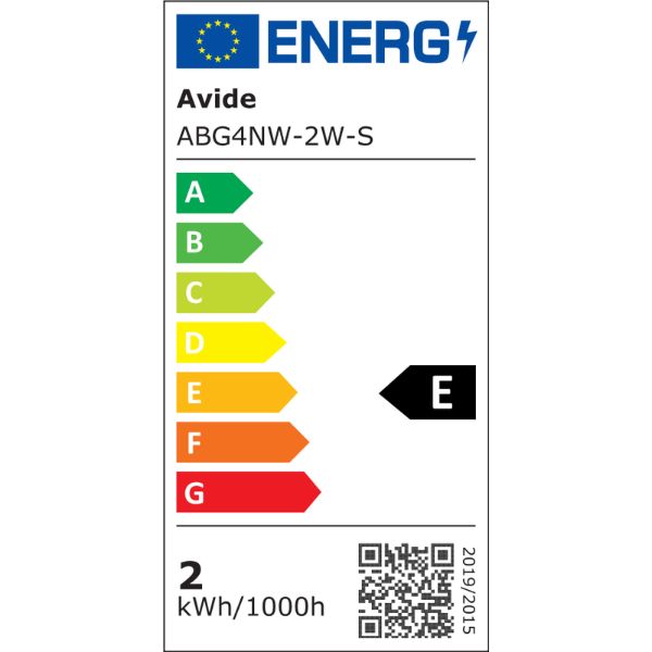Prémiová LED žárovka G4 2W 220lm 12V AC/DC, denní, ekv. 19W, 3 roky záruka