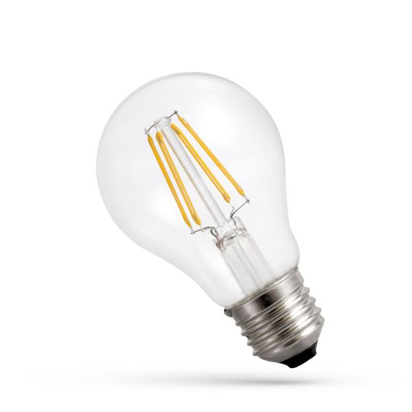 Retro LED žárovka E27 9W 1100lm teplá, filament, ekvivalent 77W POSLEDNÍ 1KS
