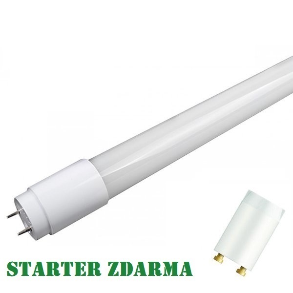 LED NANO zářivka T8 18W 2150lm 120cm teplá STARTÉR ZDARMA