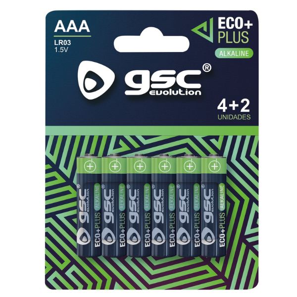 1ks alkalická mikrotužková baterie AAA (LR03) GSC