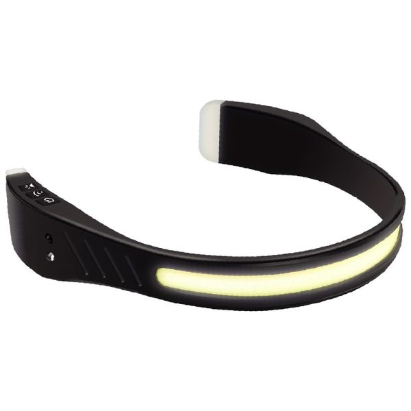 Nabíjecí LED čelovka 5W 350lm IP54, černá