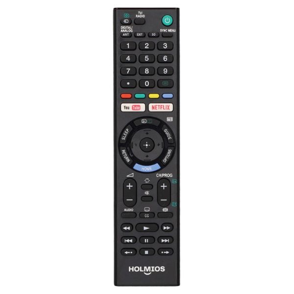 Univerzální dálkový ovladač pro Sony Smart TV, Holmios, série RM 