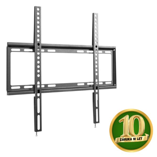Držák na TV 32"-55" na zeď Holmios, fixní, nosnost 35kg, 10 let záruka