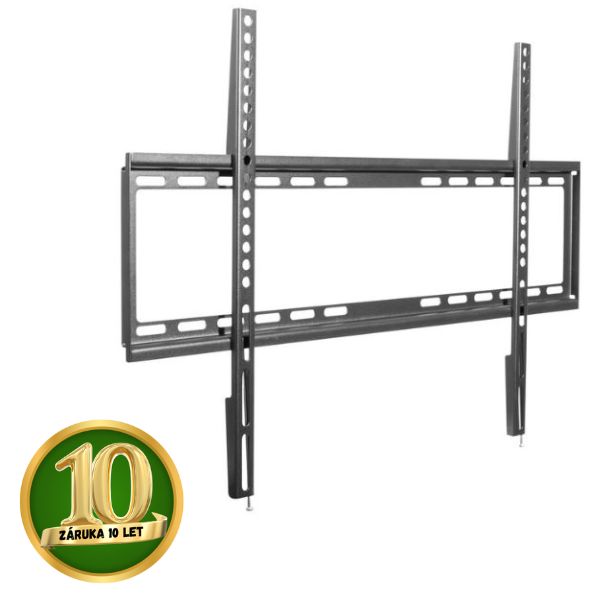 Držák na TV 37"-70" na zeď Holmios, fixní, nosnost 35kg, 10 let záruka