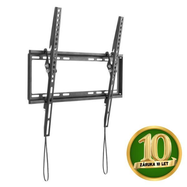 Držák na TV 32"-55" na zeď Holmios, sklopný o 8°, nosnost 35kg, 10 let záruka