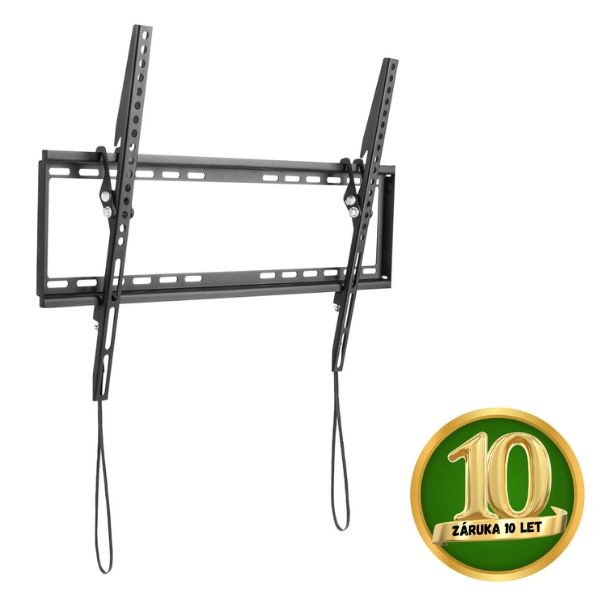Držák na TV 37"-70" na zeď Holmios, sklopný o 8°, nosnost 35kg, 10 let záruka