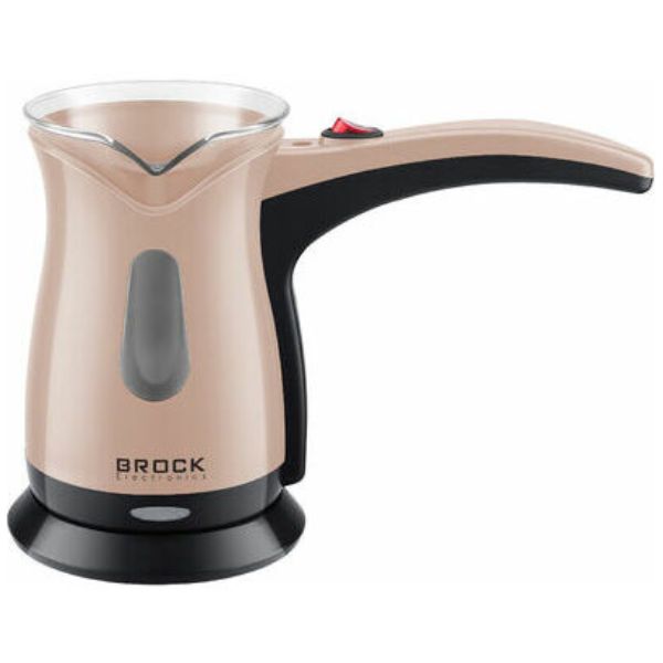 Elektrická džezva - kávovar na tureckou mokka kávu 0,5l, Brock, sklo, 500W