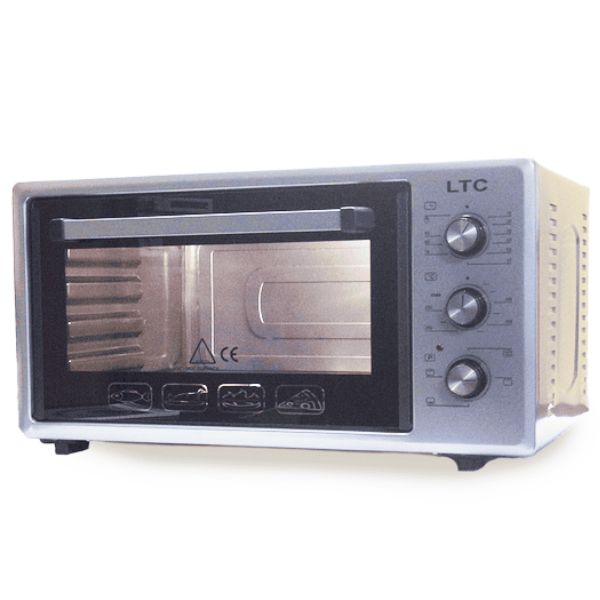 Elektrická trouba LTC 48l, 1500W, šedá, samostatná, horní a spodní ohřev