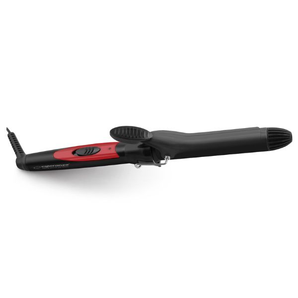 Kulma na vlasy, průměr válce 32mm na velké lokny, 45W, černá a fuchsiová