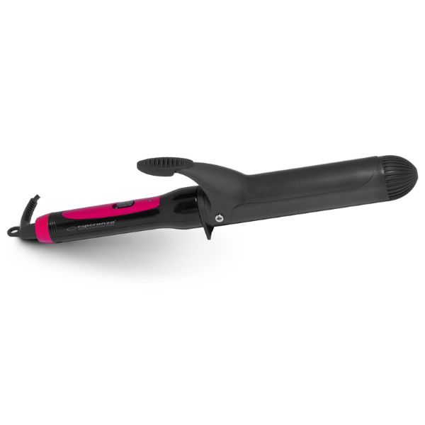 Kulma na vlasy, průměr válce 38mm na velké lokny, 70W, černá a fuchsiová