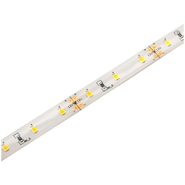 Prémiový LED pásek 60x2835 smd 4,8W/m, 480lm/m, voděodolný, teplá,  délka 5m