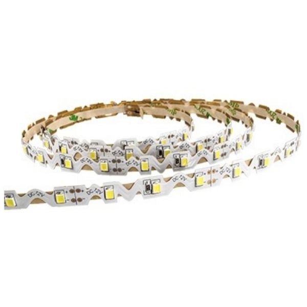 Prémiový ohebný LED pásek Zig-Zag 60x2835 smd 12W/m, 1200lm/m, teplá, délka 5m