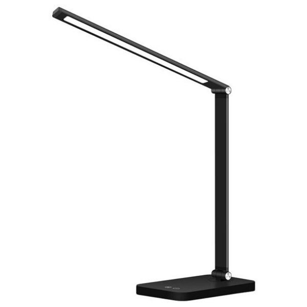 Stmívatelná LED stolní lampa 6W 250lm, měnitelná barva světla, černá