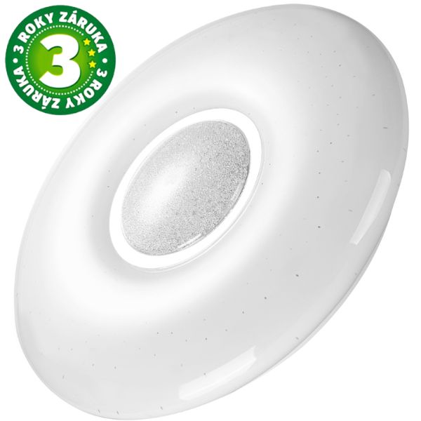 Prémiové led stropní svítidlo Apollo, 41cm 24W 2100lm denní, 3 roky