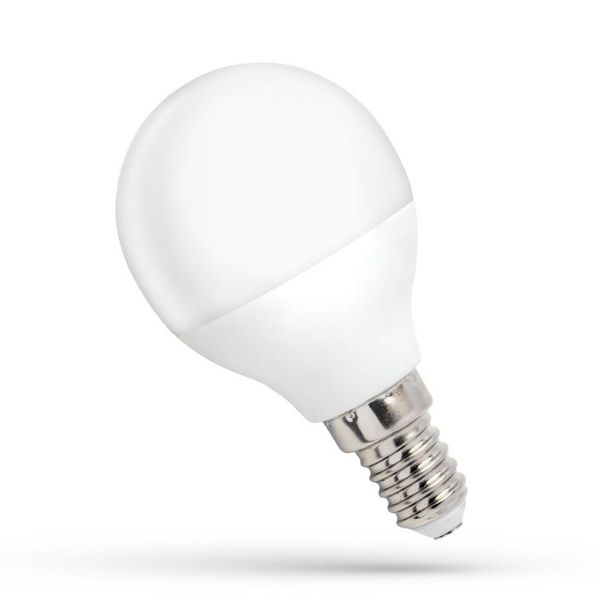 LED žárovka E14 1W 90lm G45 teplá, ekvivalent 10W