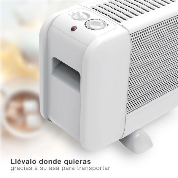 Slídový radiátor mica 2 stupně výkonu, max 2000W, termostat, až na 25m2, 3 roky záruka