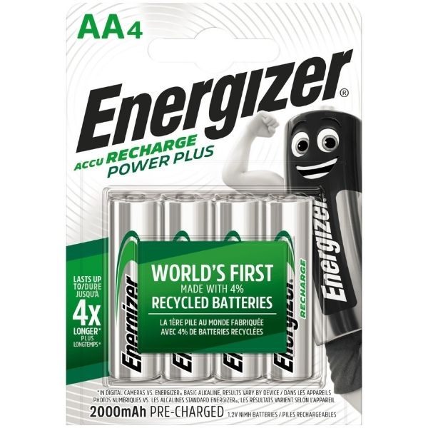 Přednabitá nabíjecí baterie ENERGIZER AA (HR6) NiMH 2000 mAh