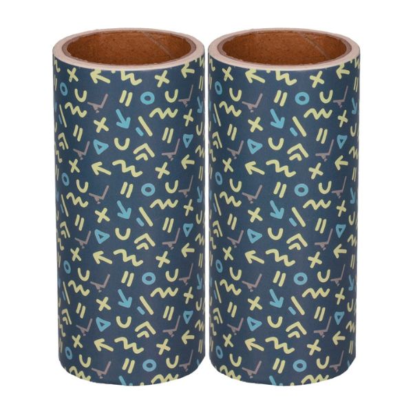 Náhradní 2 válečky pro odstraňovač chlupů a nečistot, samolepící, 60 listů, Dovelis