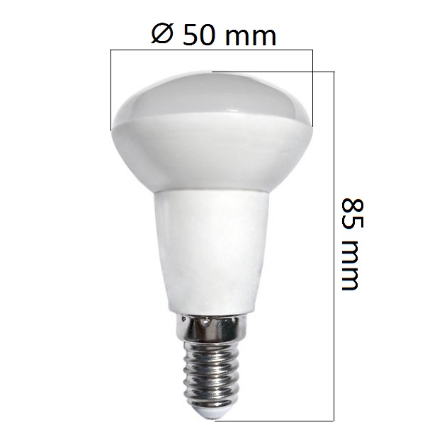 LED  žárovka E14 6W 480lm R50, studená, ekvivalent  40W