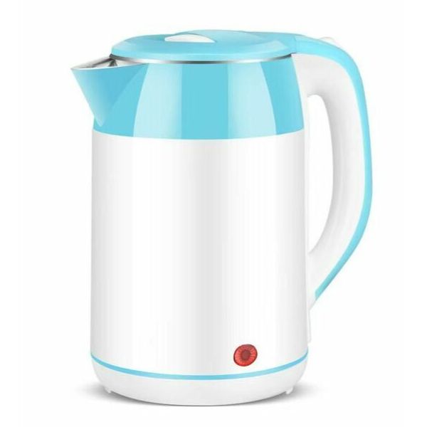 Rychlovarná konvice 1,8l, Brock, plast a nerez, 1500W, barva bílá a modrozelená