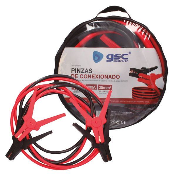 Startovací kabely Hantums 4,5m, 400A, 35mm2, 12/24V, TÜV SÜD DIN 72553-35