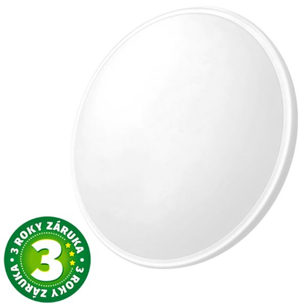 Prémiové led stropní svítidlo Tess 27cm 18W 1800lm denní, bílé, 3 roky záruka