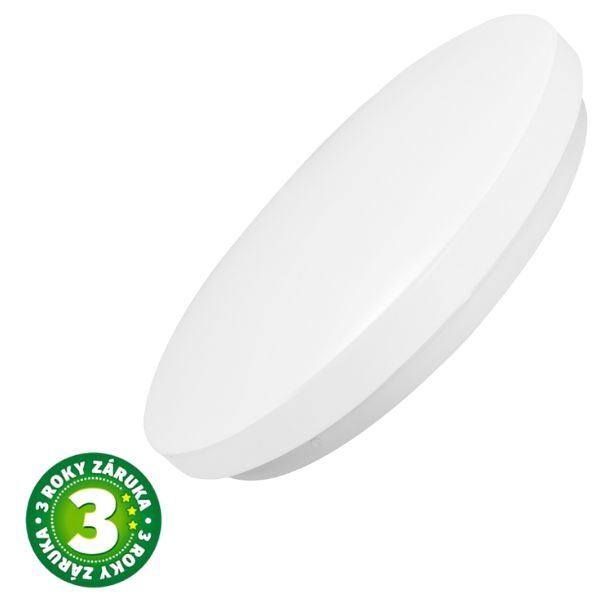 Prémiové led stropní svítidlo Janet 26cm 12W 840lm denní, 3 roky