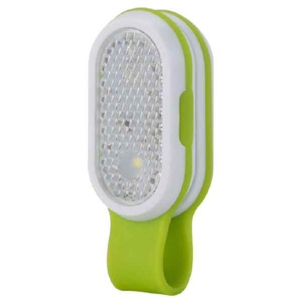 LED světlo na batoh 1W 60lm IP44, zelenobílé