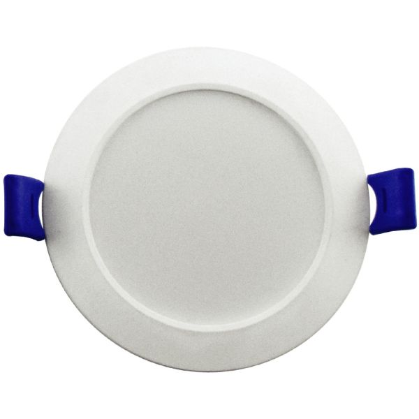 Vestavný LED panel 5W 430lm, teplá, kruhový, 9cm