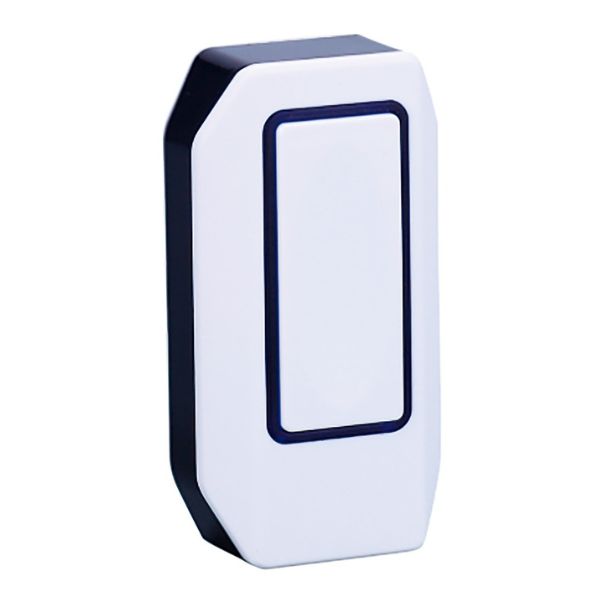 Další tlačítko k domovnímu bezdrátovému zvonku GSC 104000001, na baterie , bílé