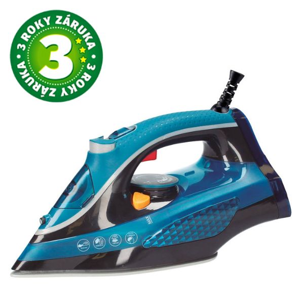 Napařovací žehlička Väline Dampf 2600W, anti drip, anti calc, samočištění, 3 roky záruka