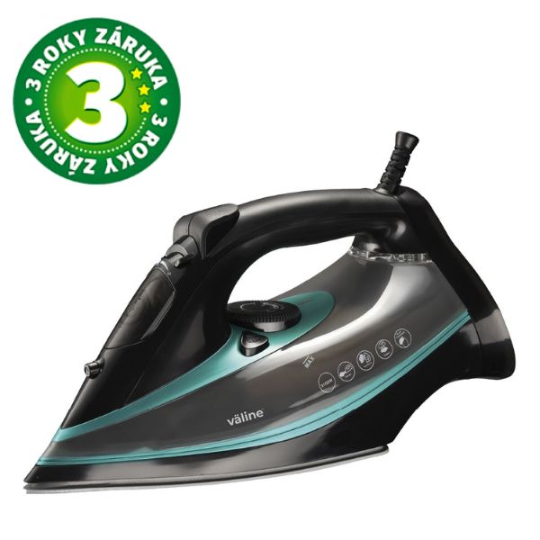 Napařovací žehlička Väline Kusura 3100W, anti drip, anti calc, samočištění, 3 roky záruka